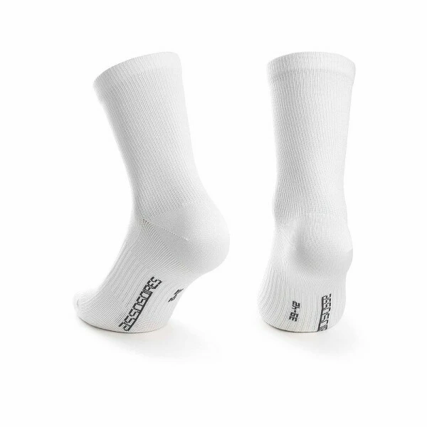 Assos Essence Socks Holy White Doppelpack 4 Assos Essence Socks Holy White Doppelpack – Bild 2
