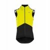Assos Mille GT Spring / Fall Airblock Veste -Günstiges Kleidung Geschäft assos mille gt spring fall airblock vest fluo yellow