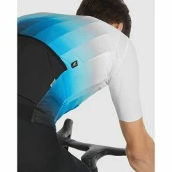 Assos Mille GT Summer Jersey C2 - Shifter - Concrete Blue -Günstiges Kleidung Geschäft assos mille gt summer jersey c2 gruppetto cyber blue4