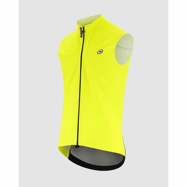 Assos Mille GTS Spring/Fall Vest C2 Fluo Yellow 4 Assos Mille GTS Spring/Fall Vest C2 Fluo Yellow – Bild 2