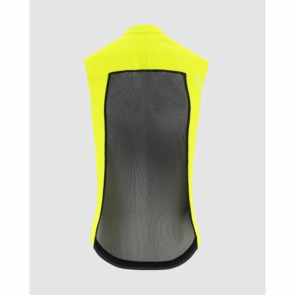 Assos Mille GTS Spring/Fall Vest C2 Fluo Yellow 5 Assos Mille GTS Spring/Fall Vest C2 Fluo Yellow – Bild 3