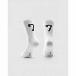 Assos Poker Socks 7 Holy White