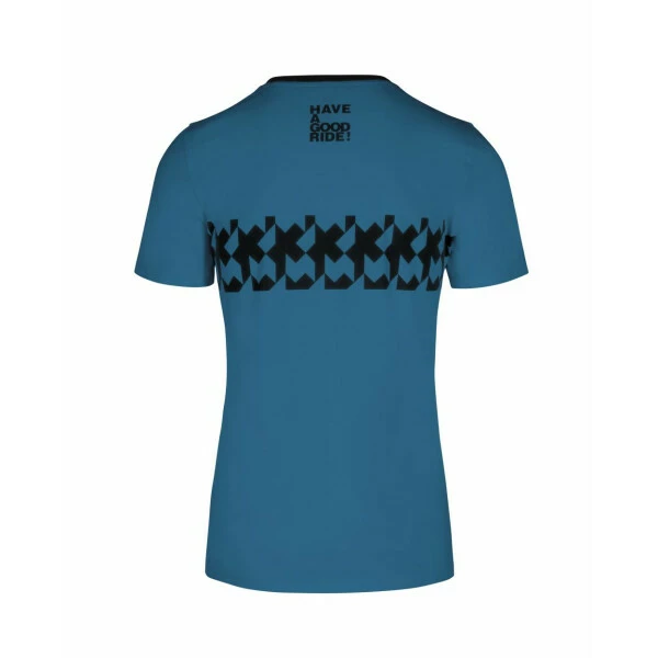 Assos Signature T-Shirt RS Griffe Adamant Blue 4 Assos Signature T-Shirt RS Griffe Adamant Blue – Bild 2