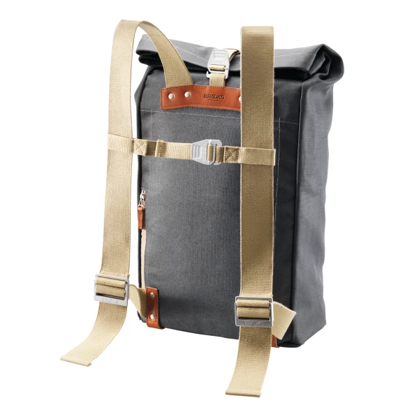 TRELOCK Brooks Pickwick Rucksack Small Grey-honey 4 TRELOCK Brooks Pickwick Rucksack Small Grey-honey – Bild 2