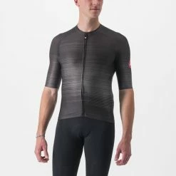 Castelli Aero Race 6.0 Jersey - Light Black/dark Grey