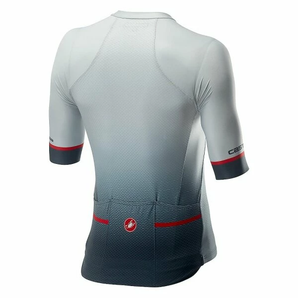 Castelli AEORO RACE 6.0 Jersey Silver Grey 4 Castelli AEORO RACE 6.0 Jersey Silver Grey – Bild 2