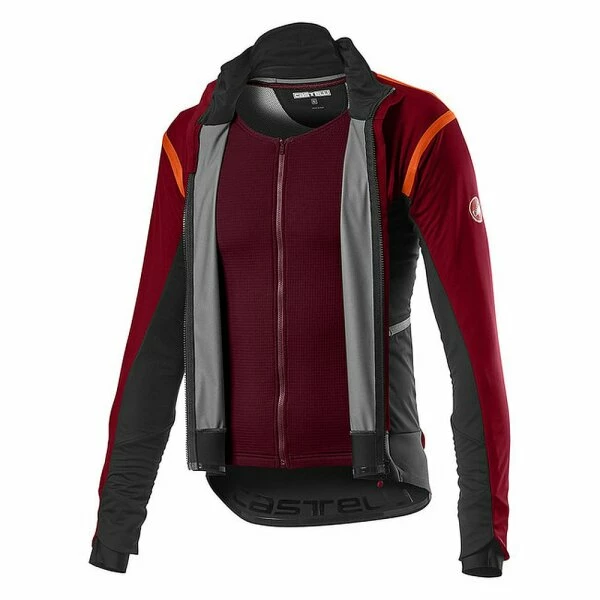 Castelli Alpha Ros2 Jacket Team Red 4 Castelli Alpha Ros2 Jacket Team Red – Bild 2