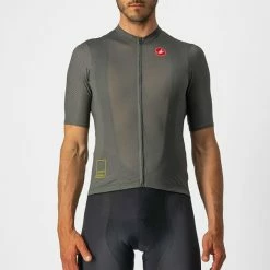 Castelli Breathe Attack Jersey Grey