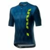 Castelli Fuori Radtrikot Kurzarm Dark Infinity Blue