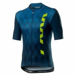 Castelli Fuori Radtrikot Kurzarm Dark Infinity Blue