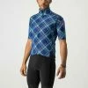 Castelli Gabba RoS Kurzarmtrikot Ocean Blue/malachite Green-pla -Günstiges Kleidung Geschäft castelli gabba ros kurzarmtrikot ocean blue malachite green pla
