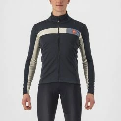 Castelli Mortirolo 6S Jacket LIGHT BLACK/CHALK-SILVER REFLEX