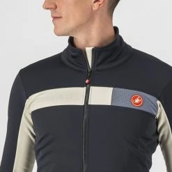 Castelli Mortirolo 6S Jacket LIGHT BLACK/CHALK-SILVER REFLEX -Günstiges Kleidung Geschäft castelli mortirolo 6s jacket light black chalk silver reflex4