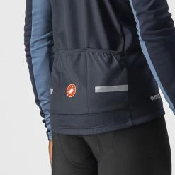 Castelli Mortirolo 6S Jacket SAVILE BLUE/STEEL BLUE-SILVER 11 Castelli Mortirolo 6S Jacket SAVILE BLUE/STEEL BLUE-SILVER -Günstiges Kleidung Geschäft castelli mortirolo 6s jacket savile blue steel blue silver 54