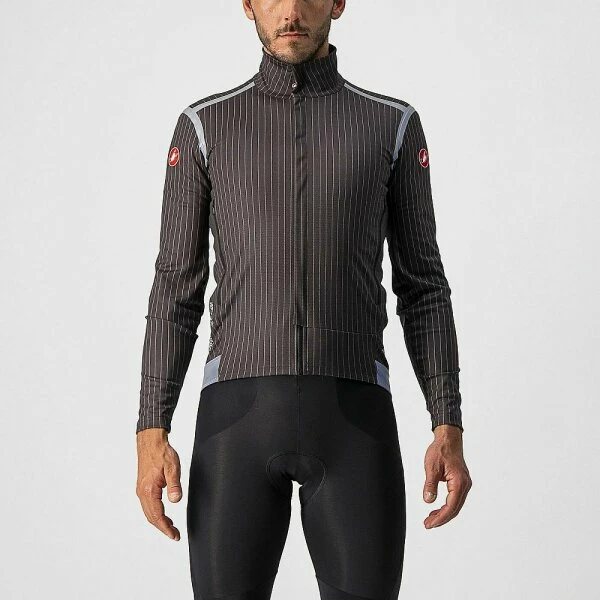 Castelli Perfetto ROS Long Sleeve Langarmtrikot - Charcoal/pinstripe 3 Castelli Perfetto ROS Long Sleeve Langarmtrikot - Charcoal/pinstripe
