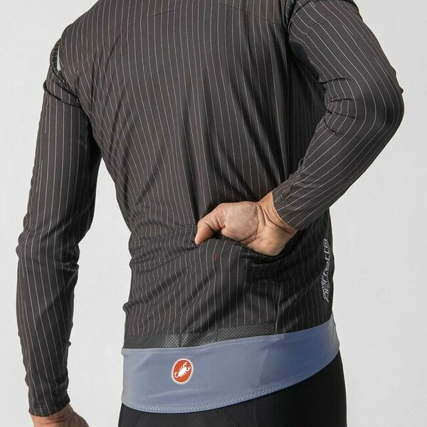 Castelli Perfetto ROS Long Sleeve Langarmtrikot - Charcoal/pinstripe 5 Castelli Perfetto ROS Long Sleeve Langarmtrikot - Charcoal/pinstripe – Bild 3