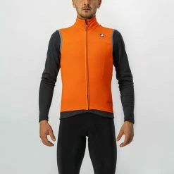 Castelli Perfetto RoS Weste Men Brilliant Orange