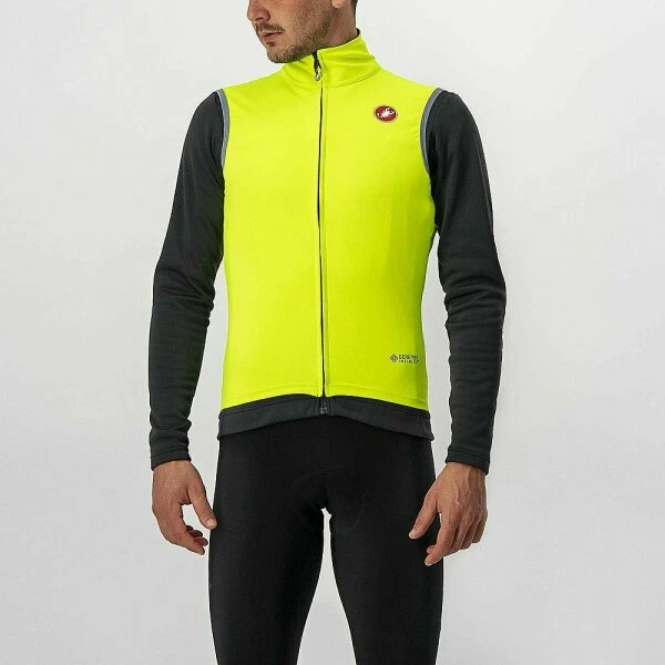 Castelli Perfetto RoS Weste Men Yellow Fluo 3 Castelli Perfetto RoS Weste Men Yellow Fluo
