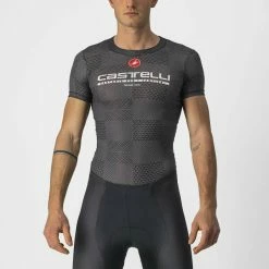 Castelli Pro Mesh Baselayer Short Sleeve Black