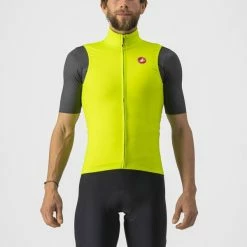 Castelli Pro Thermal Mid Vest Electric Lime