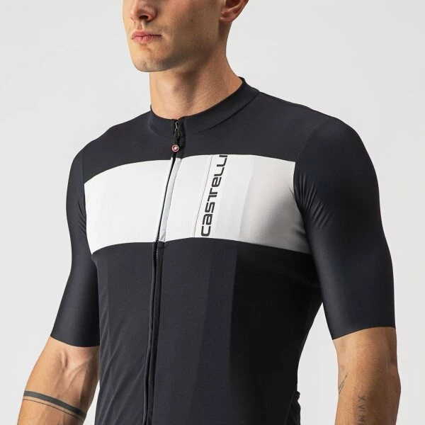 Castelli Prologo 7 Jersey Kurzarmtrikot Light Black/Silver Gray-Ivory 8 Castelli Prologo 7 Jersey Kurzarmtrikot Light Black/Silver Gray-Ivory – Bild 6