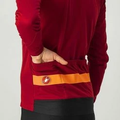 Castelli Raddoppia 3 Jacke -Günstiges Kleidung Geschäft castelli raddoppia 3 jacke pro red orange reflex3
