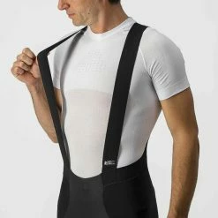 Castelli Sorpasso ROS Bibtight Lange Radhose -Günstiges Kleidung Geschäft castelli sorpasso ros bibtight lange radhose black silver reflex3