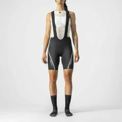 Castelli Velocissima Bibshort Lady Radhose Black/silver