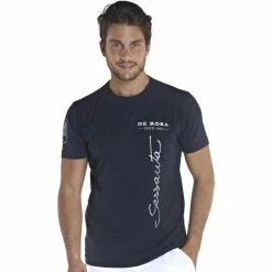 De Rosa Sessanta Black Label T-Shirt Blau