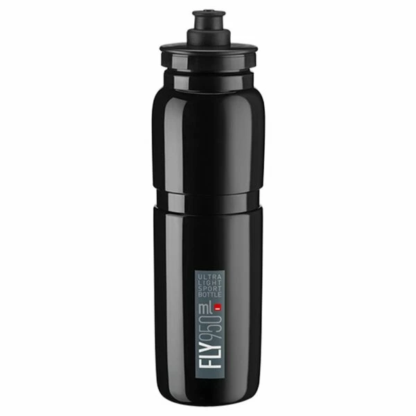 Elite Fly Trinkflasche Schwarz/schwarz 950ml 3 Elite Fly Trinkflasche Schwarz/schwarz 950ml