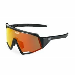 Koo Eyewear "Spectro" Black / Red Mirror