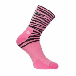 Q36.5 Ultra Tiger Socks Pink