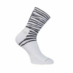 Q36.5 Ultra Tiger Socks White