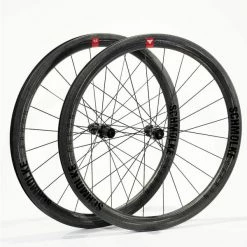 Schmolke TLO 45 Disc Clincher Laufradsatz Black Edition Tubeless Tune
