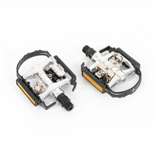 Wilier Road Pedals Silv/blck + SPD Cleats 3 Wilier Road Pedals Silv/blck + SPD Cleats